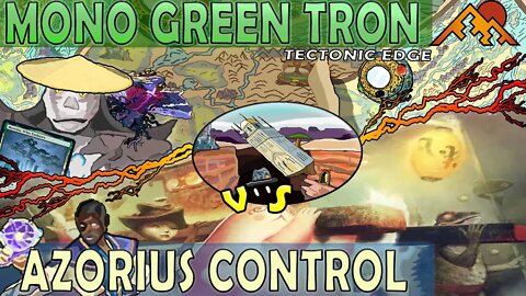 Mono Green Tron With Boseiju VS Azorius Control｜A Better Prismatic Ending? ｜Magic The Gathering Online Modern League Match