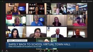 Safely Back to School virtual town hall