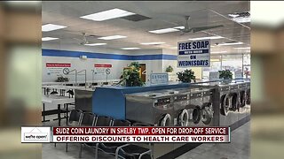 Sudz Coin Laundry in Shelby Twp open for drop-off service