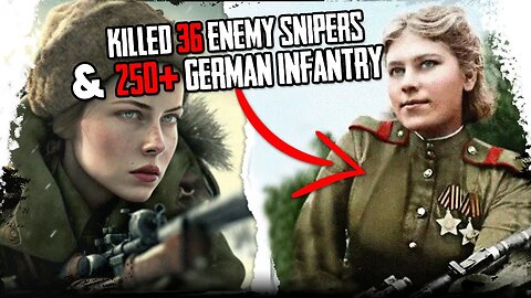 The Secretly SAVAGE Sniper Women of the USSR - Causing Havoc Behind Enemy Lines [WW2]