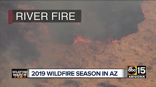 Wildfire watch in Arizona