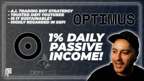 Optimus Money | 1% Per Day Passive Income #DeFi #crypto #OPT3 #passiveincome #defidude