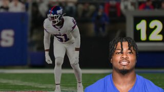 Azeez Ojulari Offers Update on Calf Injury | Giants