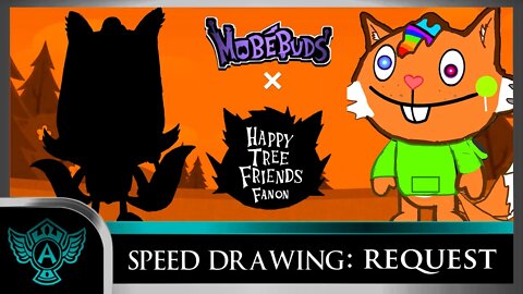 Speed Drawing Request: Happy Tree Friends Fanon - Scotty | Mobebuds Style (Why Why)