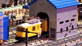 Lego trains at 'Woolguest' City - LONG VERSION