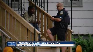 Witnesses, neighbors describe the scene where MPD officer was killed