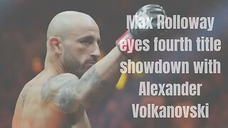 Max Holloway's Dominant Performance Reignites Rivalry with Alexander Volkanovski