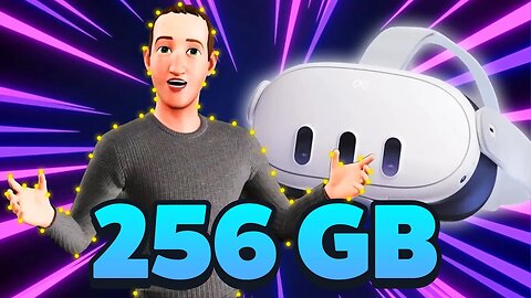 The Meta Quest 3 256GB & Full Body Tracking!