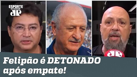 "Isso é BURRICE!" Atitude de Felipão é DETONADA após CSA 1 x 1 Palmeiras!