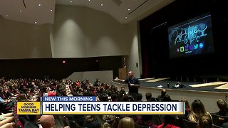 Schools tackling rising problem of teen depression with real talk