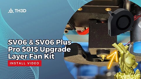 SV06/SV06 Plus 5015 Pro Layer Fan Duct Kit - Installation Video