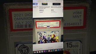 Rare Digimon Card Sold For 6,000, Looks Like They Are Reprinting Digimon Cards