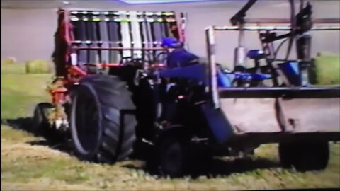 Old School Round Baling