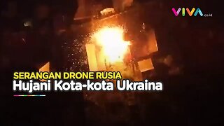PANAS! Drone Rusia Gentayangan di Wilayah Udara Ukraina