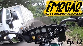 Moto Excursão ATACAMA: EMOÇÃO na RUTA 09, a RODOVIA mais estreita do MUNDO Ep. 12