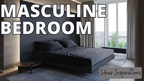 Masculine Bedroom | Mens Bedroom Color Ideas