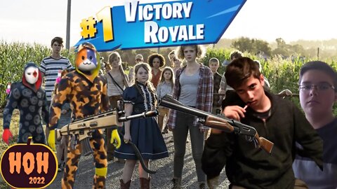 WE FOUGHT THE CHILDREN OF THE CORN IN FORTNITE