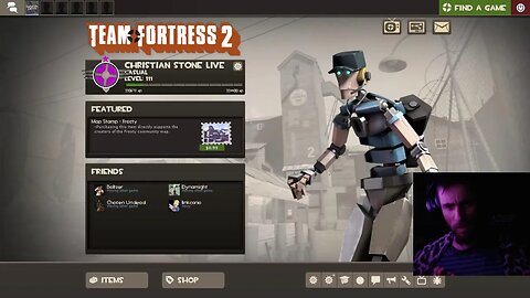 TF2 "God Is Hilarious" Christian Stone LIVE! Team Fortress 2