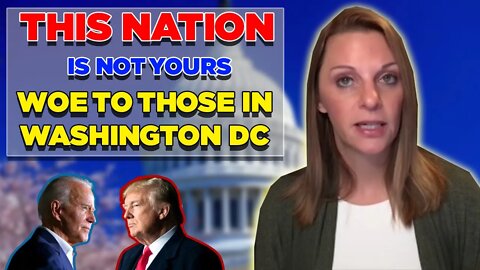 Julie Green Prophetic Word ✝️ WOE TO THOSE IN WASHINGTON DC, THIS NATION IS NOT YOURS
