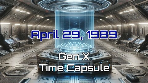 April 29th 1989 Gen X Time Capsule