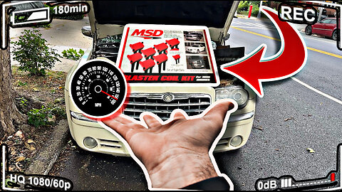 Watch What Happened When I Installed Msd Coil Packs On The Chrysler 300!