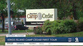 Kings Island Camp Cedar first tour