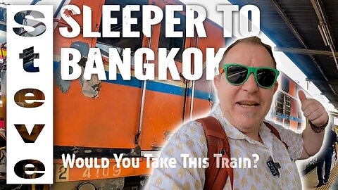 1st CLASS Sleeper TRAIN - BANGKOK from Hat Yai - Better without Staff? 🇹🇭 🚂