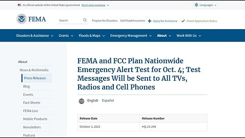 October 4th Emergency alert frequencies exposed-An analysis by Joe Imbriano The Fullerton Informer