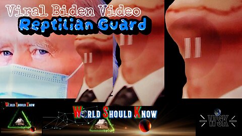 Biden Reptilian Guard- What Billions mi$$ed?