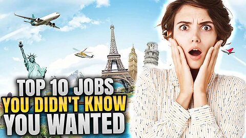 TOP 10 JOBS YOU DIDN'T KNOW YOU WANTED | TOP 10 WONDERS