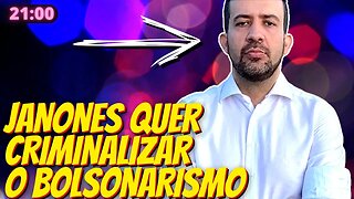 21h André Janones fará PL para criminalizar o Bolsonarismo