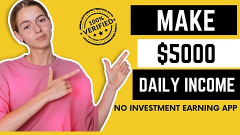 Earn ₹5000 Daily Online 🔥 No Investment Earning App #AffiliateMarketing Business