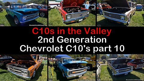 2023 C10's in the Valley Truck show in Maggie Valley NC