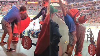 Fan Goes Too Far and Attacks Mascot