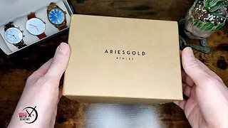 ⭐ Ariesgold Black Sea Microbrand Unboxing & First Impressions 📦 #HWR