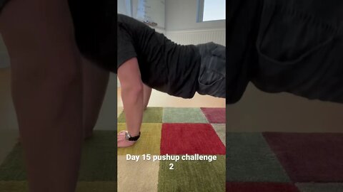 Day 15 pushup challenge 2