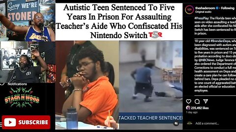 SHORT Pt 1 Autistic teen gets sentenced to five years for assault over a Nintendo Switch