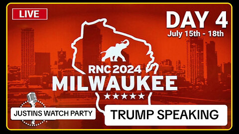 LIVE: Day Four: 2024 Republican National Convention in Milwaukee, Wisconsin - 7/15/24