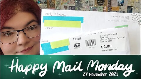 Happy Mail Monday – Zinemaker Welcome Edition
