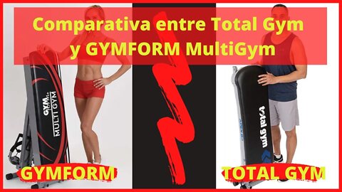 Comparativa entre Total Gym APEXG3 y GYMFORM MultiGym