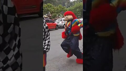 DANÇARINOS SUPER NINJAS DA CARRETA DA ALEGRIA FURACÃO, DANÇANDO FOFÃO, O MÁSKARA, BEN10 E PATATI