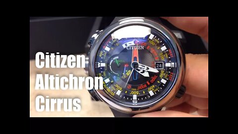 Citizen Eco-Drive Limited Edition Promaster Altichron Cirrus Watch BN5048-01E Review