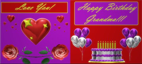 Happy Birthday 3D - Happy Birthday Grandma - Happy Birthday To You - Happy Birthday Song