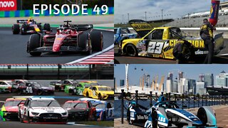 Episode 49 - F1 Hungarian GP, Formula E, IndyCar, IRP, IMS Road Course, AMSOIL, NHRA, NASCAR, & More