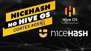 ⛏️🎬 MINERAR NA NICEHASH COM HIVE OS - SAIBA COMO #criptomoedas #mineração #nicehash