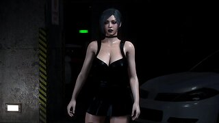Resident Evil 2 Remake Ada Latex Skirt outfit mod [4K] Exclusive Mod