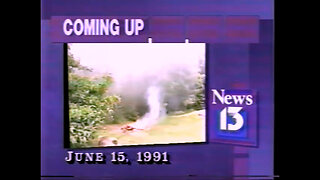 June 15, 1991 - WLOS Asheville Bumpers, Promos & News Headlines