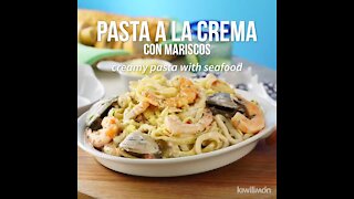 Creamy Pasta with Seafood