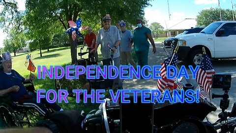 INDEPENDENCE DAY, FOR THE VETERANS! #veterans #4thofjuly #parade