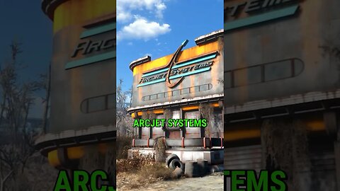 Secret Arcjet Stash in Fallout 4